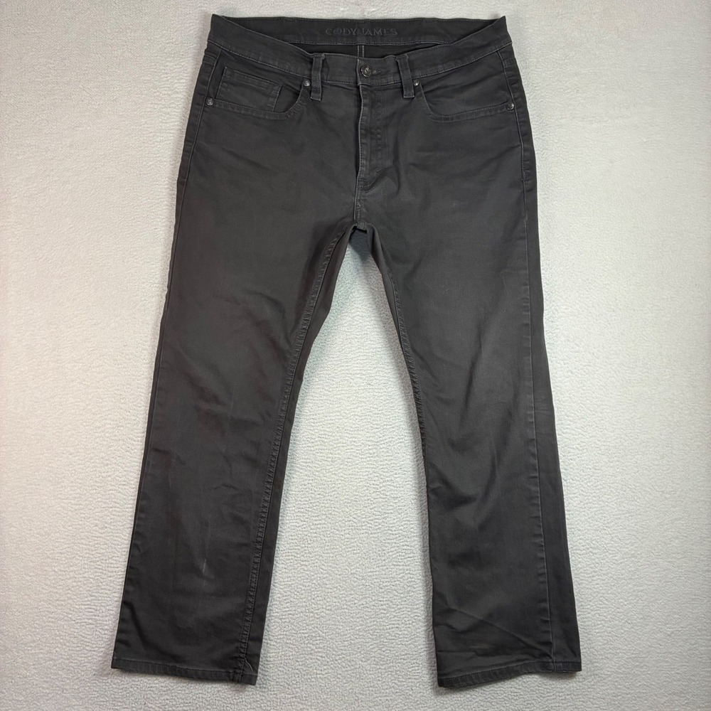 Cody James Jeans Men 38x30 Gray Straight Bootcut Western Cowboy Rodeo Denim
